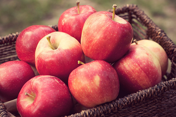 Apples in a basket