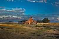 Morning Glow at Mormon Row