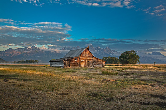 Morning Glow at Mormon Row